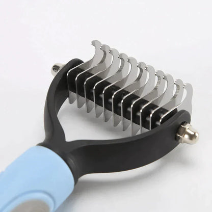 Filting brush for pets