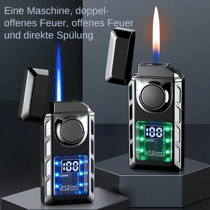 Lighter reinforced with colored lights