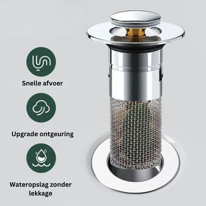 Stainless steel drain filter