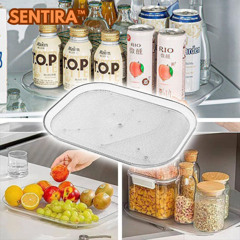 Rotatable refrigerator organizer
