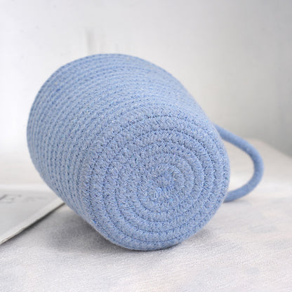 Handmade storage basket