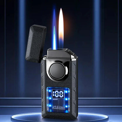 Lighter reinforced with colored lights