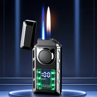 Lighter reinforced with colored lights