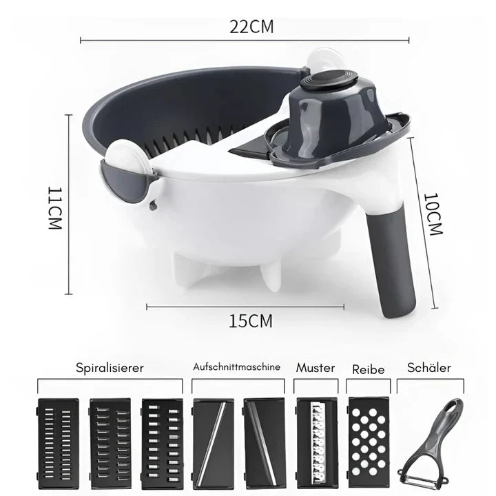 2-in-1 vegetable cutter