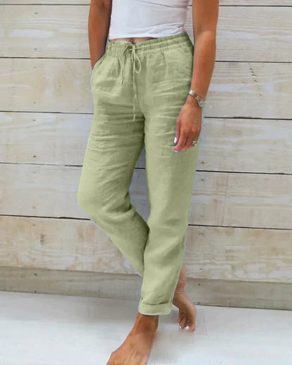 Luftige Sommerhose mit elegantem Schnitt | Damenmode