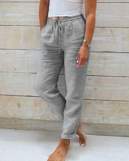 Luftige Sommerhose mit elegantem Schnitt | Damenmode