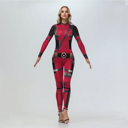 Deadpool cosplay costume for women