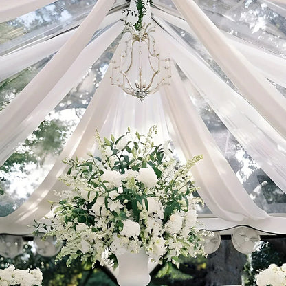 Wedding arch draping