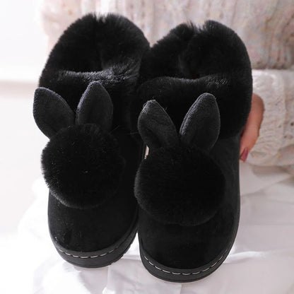 Fluffy slippers