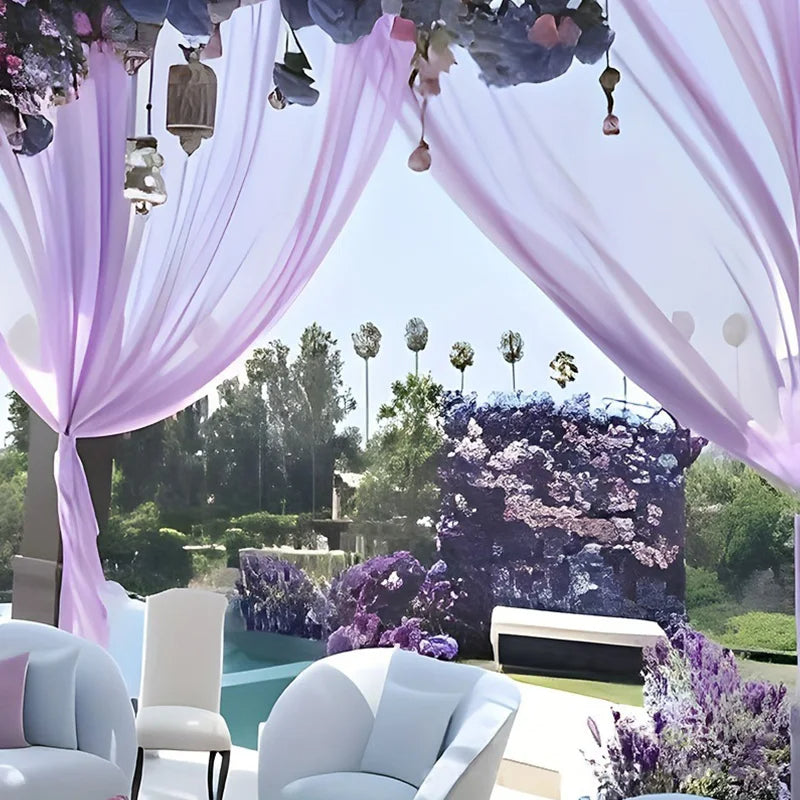 Wedding arch draping