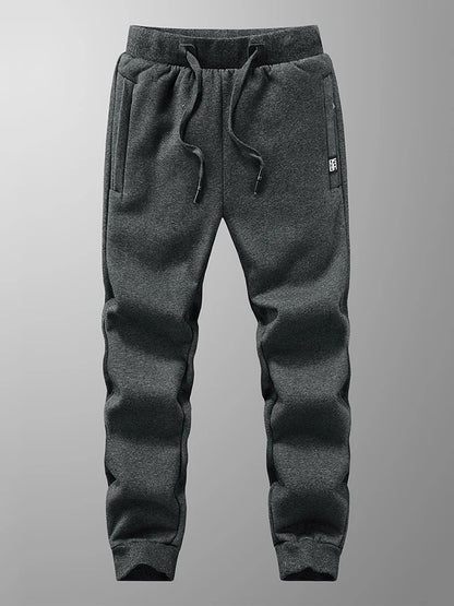 Feeded jogging pants