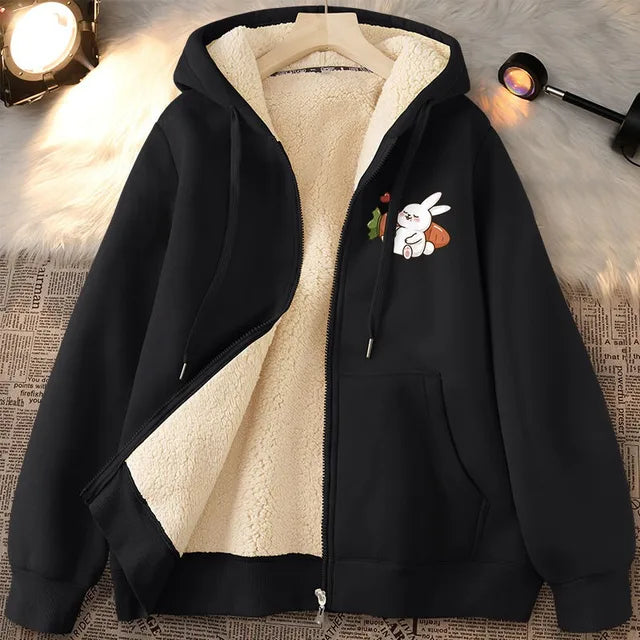 Lambskin hoodie