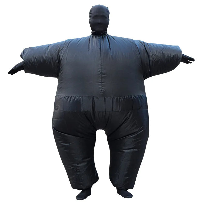 Inflatable big fat ninja costume