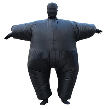 Inflatable big fat ninja costume
