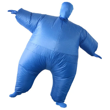 Inflatable big fat ninja costume