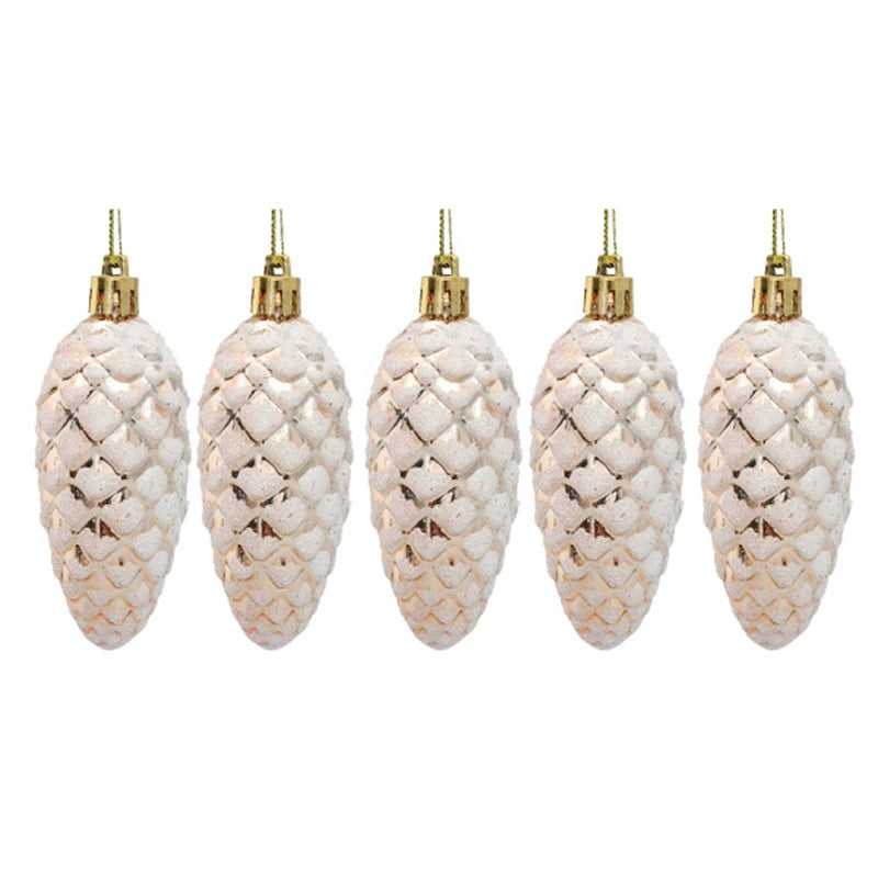5-part Christmas fir cone-orption set