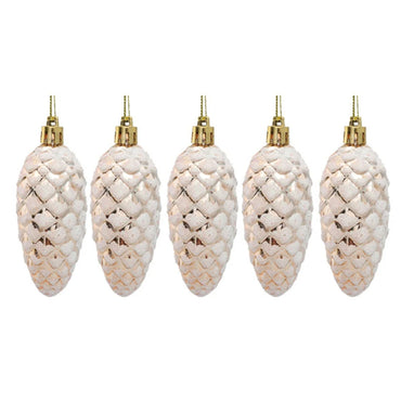 5-part Christmas fir cone-orption set