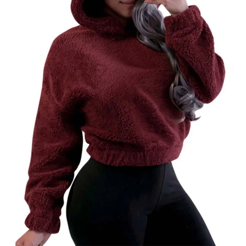 Fuzzybunny hooded sweater