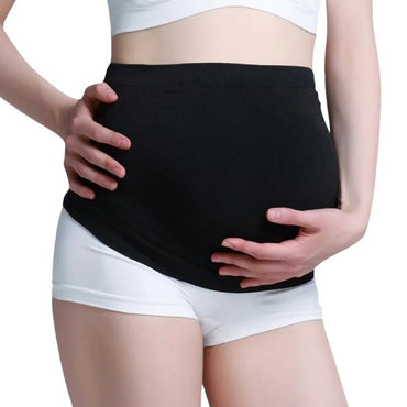 Elastic pregnancy belly band