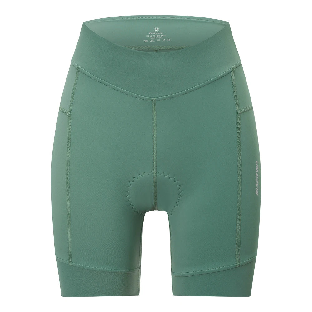 Women's cycling padded bicycle clothing