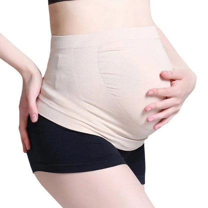 Elastic pregnancy belly band