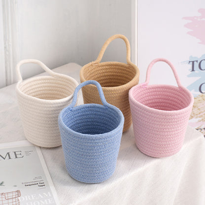 Handmade storage basket