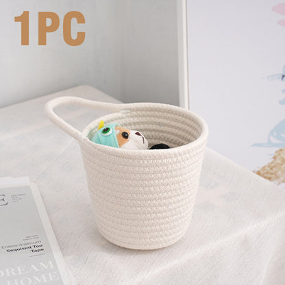 Handmade storage basket