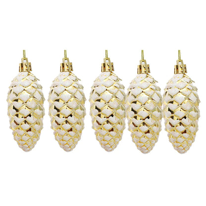 5-part Christmas fir cone-orption set