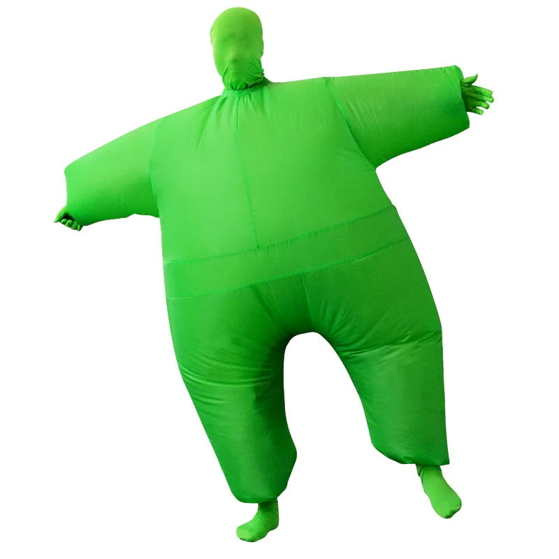 Inflatable big fat ninja costume