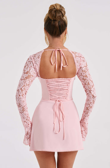 Jacinta Mini Kleid - Blush