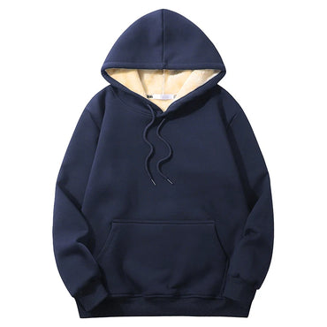 Unisex lambskin-winter hoodie