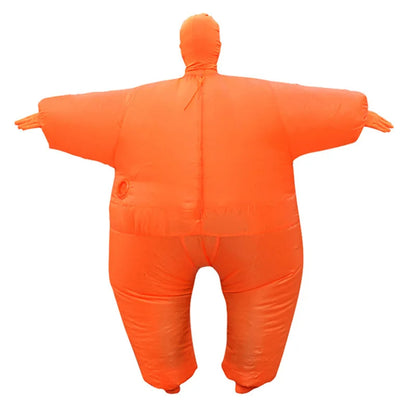 Inflatable big fat ninja costume