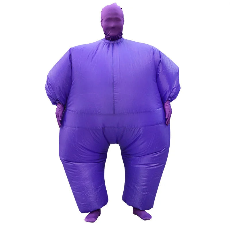 Inflatable big fat ninja costume