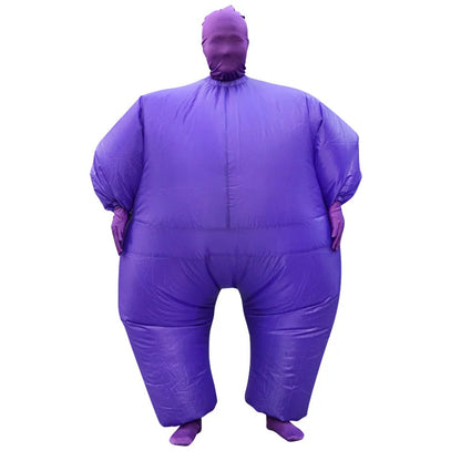 Inflatable big fat ninja costume