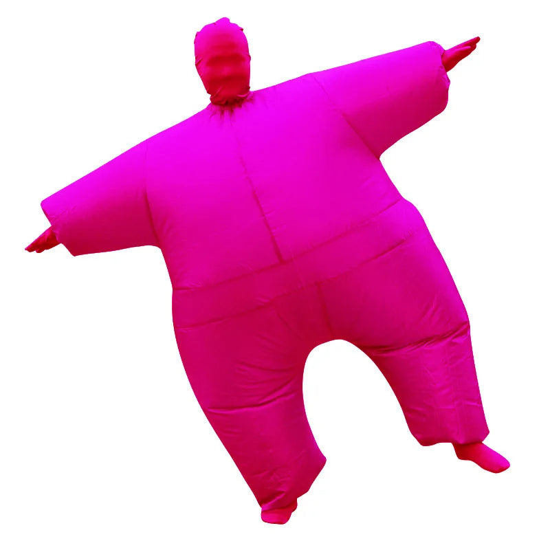 Inflatable big fat ninja costume