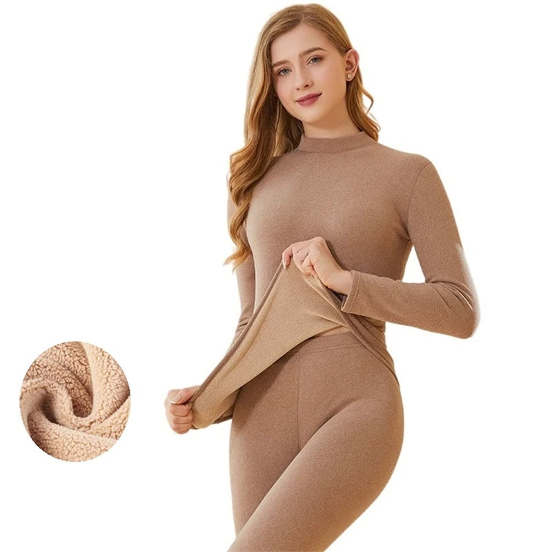 Women's thermofleece intimate set