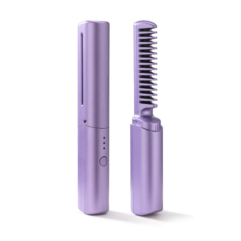 2-in-1 electrical hair styling comb