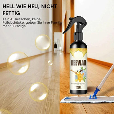 Beeswax spray for furniture