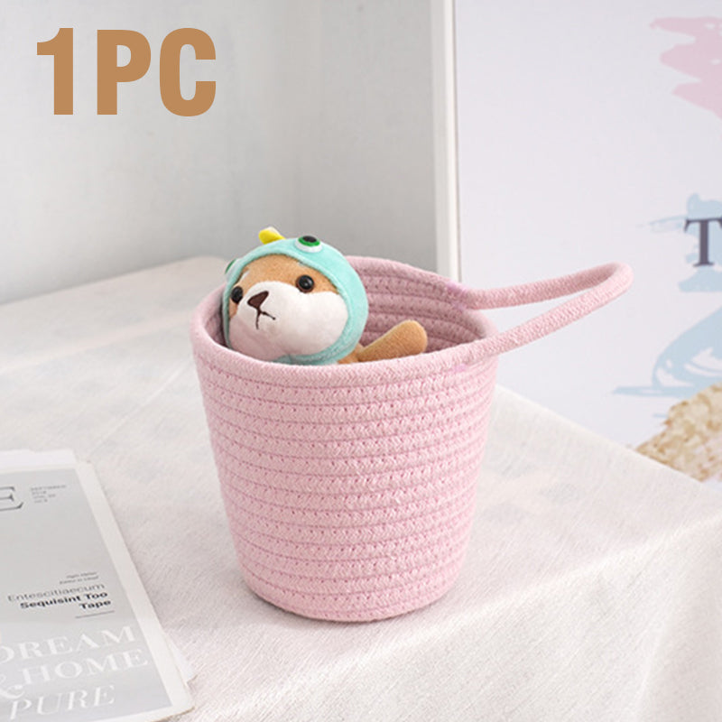 Handmade storage basket