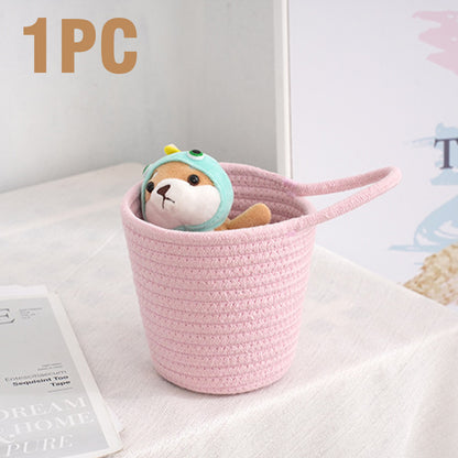 Handmade storage basket