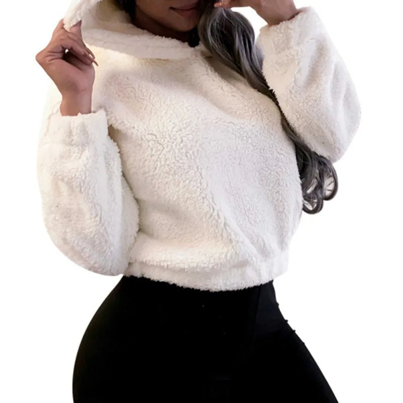 Fuzzybunny hooded sweater