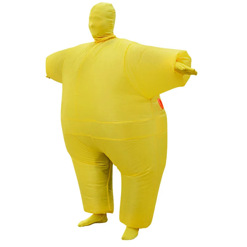Inflatable big fat ninja costume