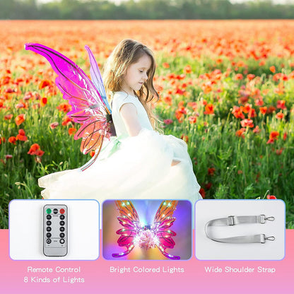 Electric butterfly wing for children