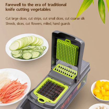 Multifunctional vegetable cutter