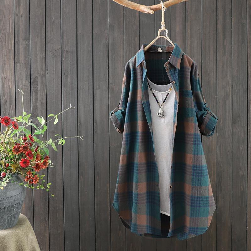 Women's linen blouse