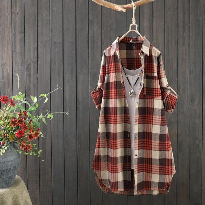 Women's linen blouse