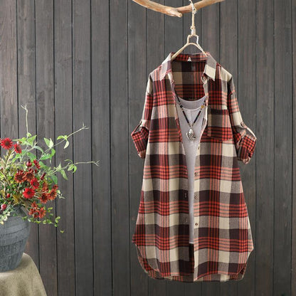 Women's linen blouse