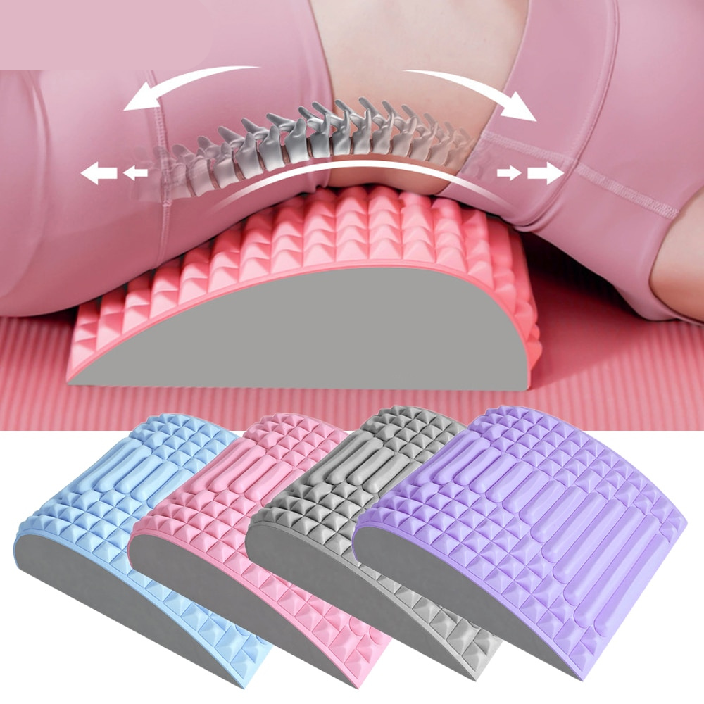 Massage device to support the spine