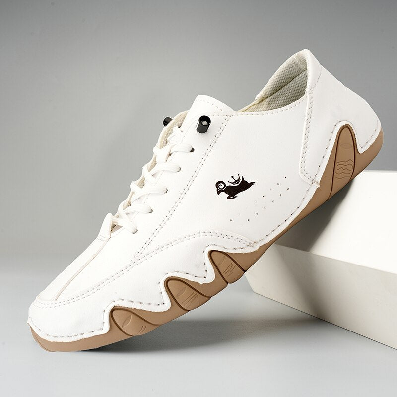 Leather barefoot shoes