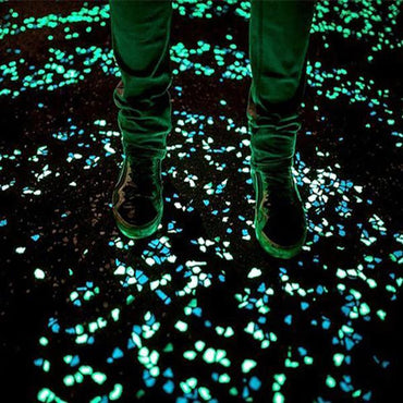 Luminous garden pebbles | Pack with 100 pieces